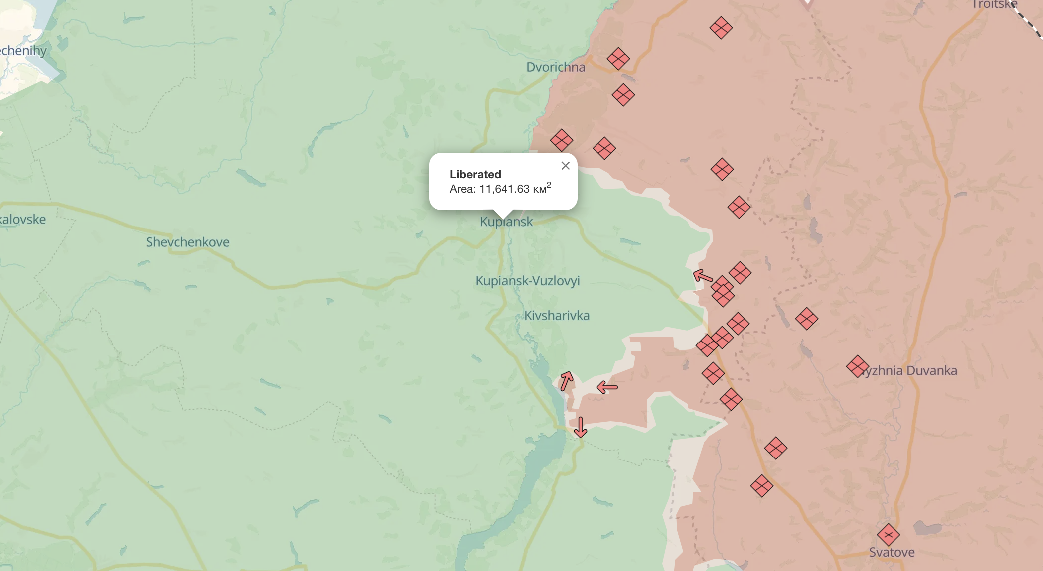 Russian paratroopers ousted from Kupiansk, enemy failed to hold positions – Military Administration